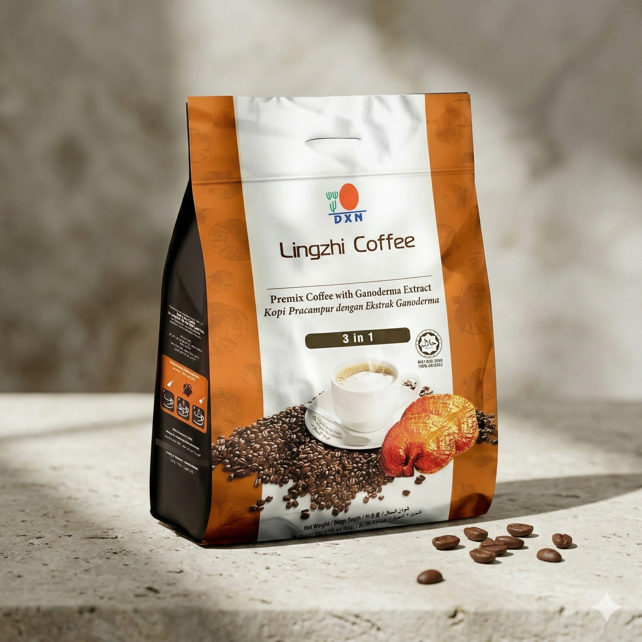 3 en 1 Lingzhi Coffee DXN